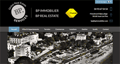 Desktop Screenshot of bpimmobilier.com