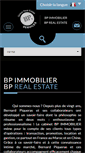 Mobile Screenshot of bpimmobilier.com